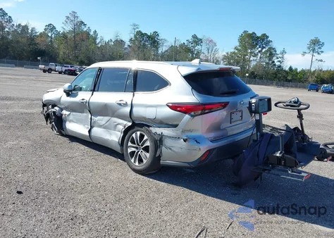 2022 Toyota Highlander Xle from USA, damaged, VIN 5TDHZRAH3NS127587